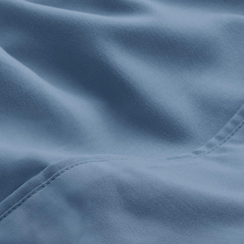 Microfiber Sheet Set with Bonus Pillowcase Set, Queen, Coronet Blue