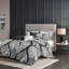 Ensemble de housse de couette 6 pièces très grand / très grand californien avec motif damassé complexe et satin de coton certifié Oeko-Tex-122455113-122455114