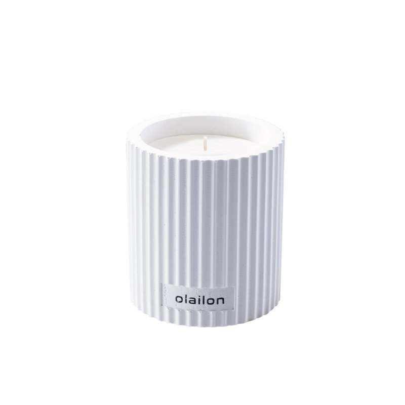 Candly Scented Tumbler Candle with Concrete Holder