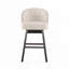 Tabouret de bar pivotant à 360 degrés