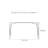 Modern Minimalist Walnut Console Table-110434885