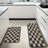 Checkered Plaid Kitchen Mat Set – 2 Pieces-598870804