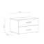 74 cm W Laminate Bedside Table