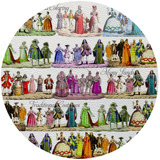 Costumes 16'' Vinyl Placemat