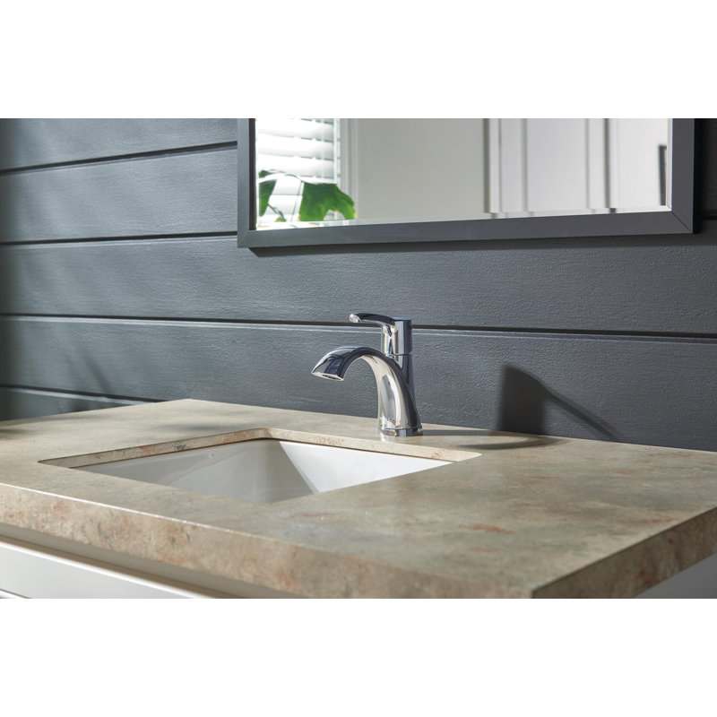 Parkwood Single-Hole Single-handle Bathroom Faucet with Drain Assembly, Chrome