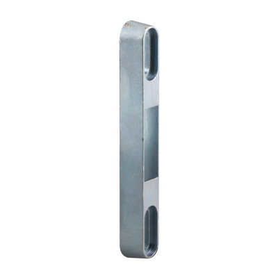 Porte coulissante moulée, 4 1/4 po x 15/32 po, finition aluminium (paquet simple)