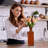 12" Handcrafted Natural Wood Decorative Table Vase