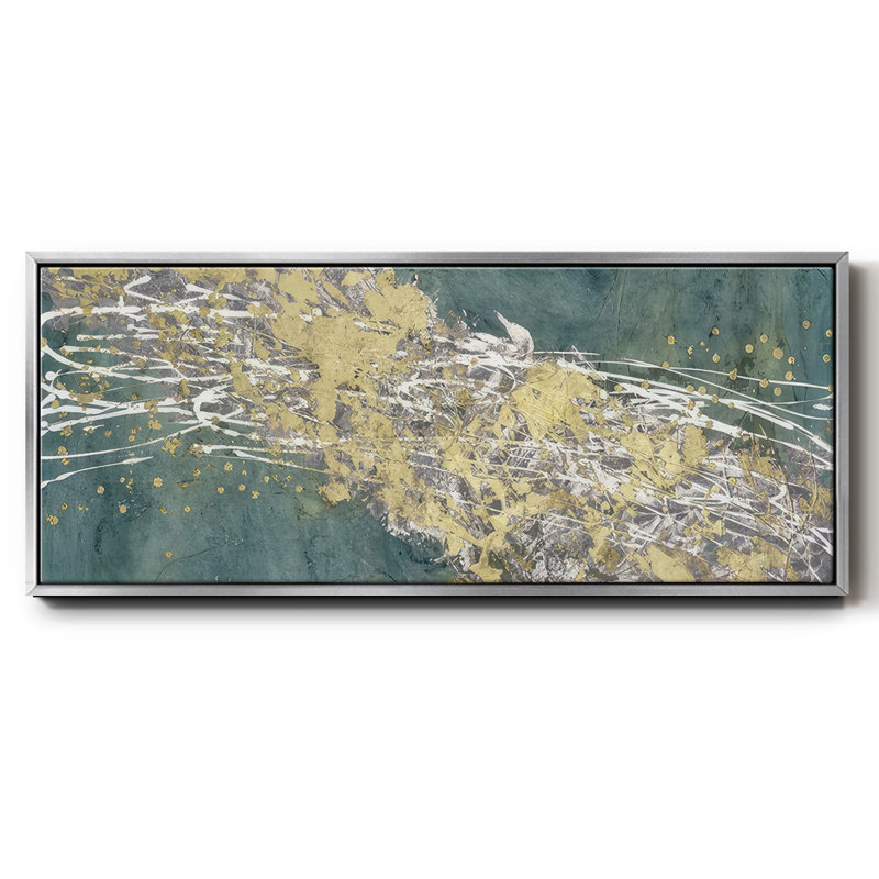 Mistral VI en mer - Toile encadrée, H 20 po x l 50 po
