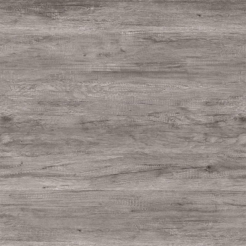 4-Shelf Bookcase With Metal Frame In Grey Driftwood And Black, Gray
