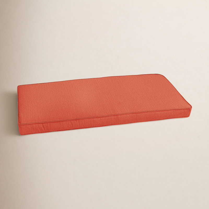 Outdoor Sunbrella Seat Cushion, 37" W x 17" D