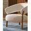 Upholstered Fabric Armchair-1141831519