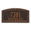 Hamilton Personalized Standard 2-Line Wall Address Plaque-394227750-394227751