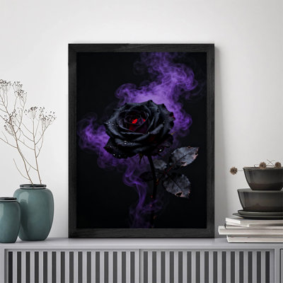 Black Framed Vintage The Beauty of Taboos, Destruction, and Rebirth Wall Art Retro Style Framed Prints