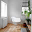 Chaise en acrylique Rugen