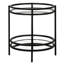 Antoinette Glass Top End Table-852863800