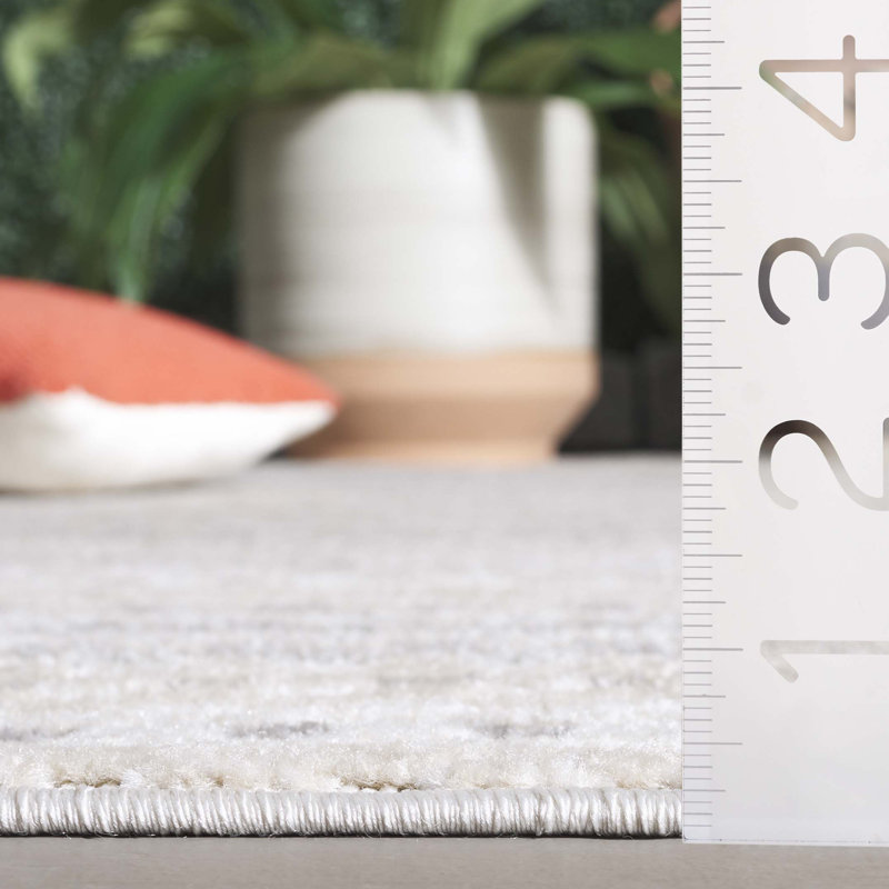 Keydren Performance Abstract Rug, Rectangle 5'2" x 7'6"