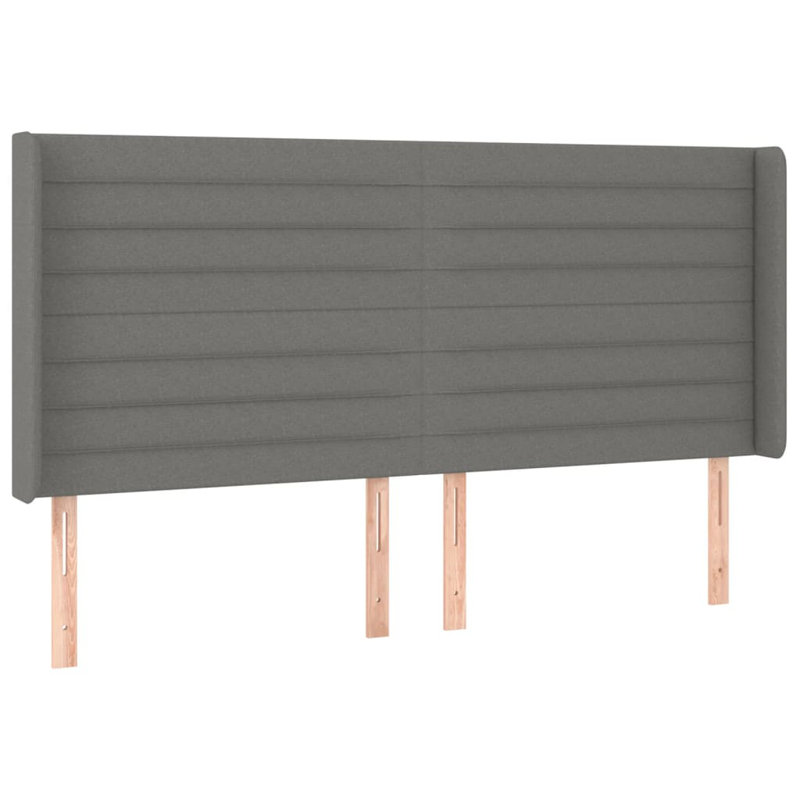 Davasia Headboard, Light Grey Fabric