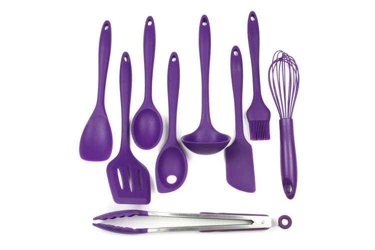 Purple kitchen knife set.  Purple kitchen, Purple appliances, Purple  kitchen accessories