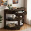 Console cannelée demi-lune avec tiroir et 2 tablettes-1491516519-1491516540-1491516541