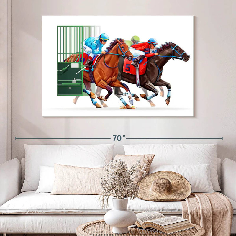 Sireci Derby, 34" H x 51" W