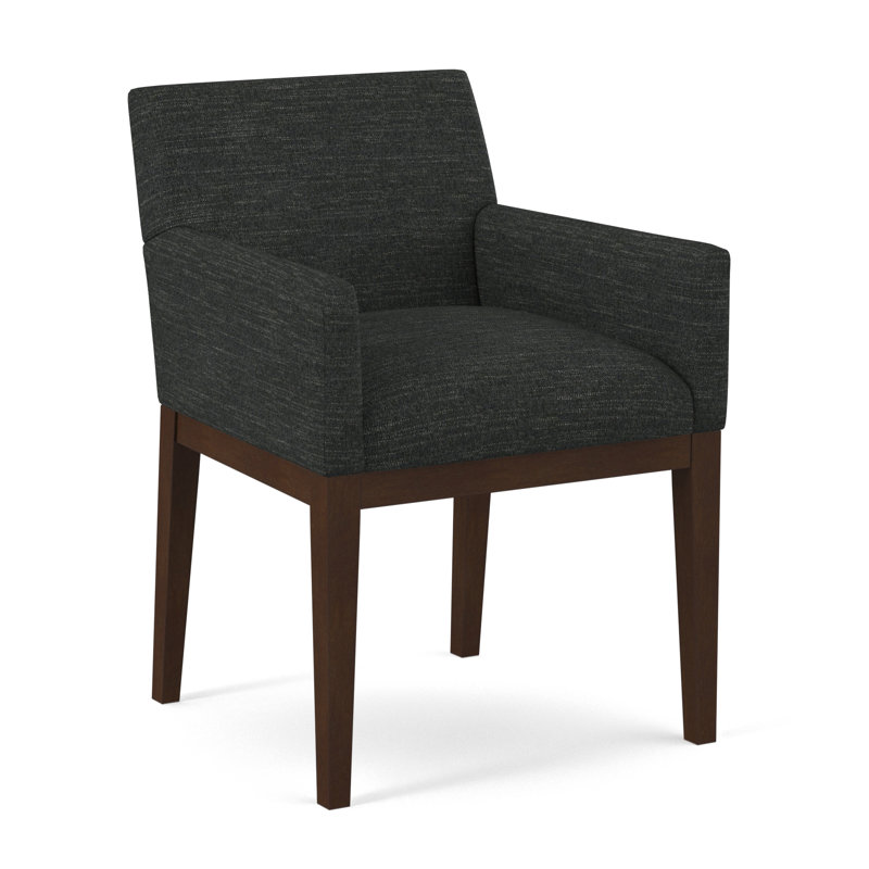 Upholstered Arm Chair, Nutmeg, Evolution Smokey