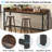 71" Console Table with Charging Ports-1758681945