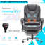 Fauteuil de direction ergonomique chauffant Nola-306123244