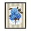 Cadre flottant bleu Hydrangea Blossom Bow, design par Adonna Ebrahimi-1583901261-1583901260
