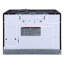 Cosmo 24 in. Stellar Collection 1.34 cu. ft. Over the Range Microwave in Stainless Steel with Vent Fan