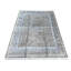 Tapis rectangulaire en soie touffeté à la machine