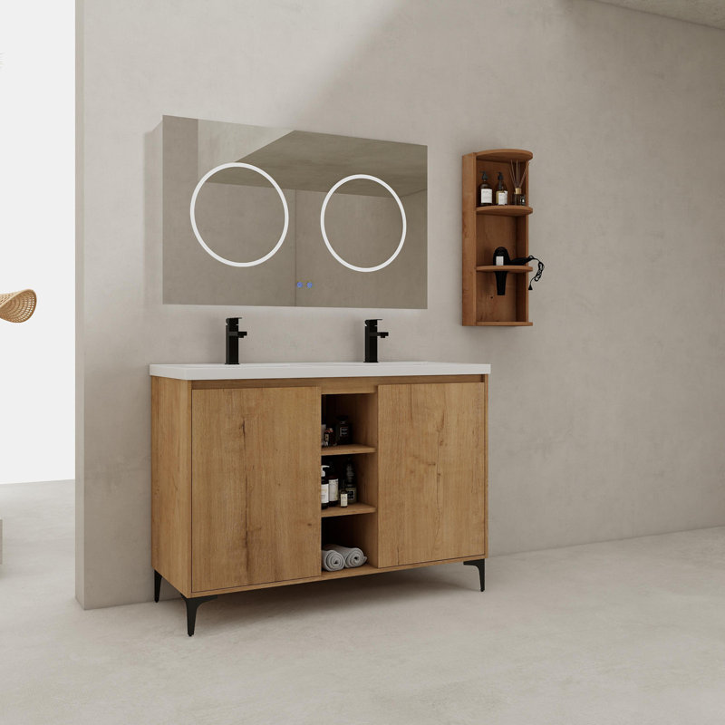 Wall-Mounted Bathroom Vanity