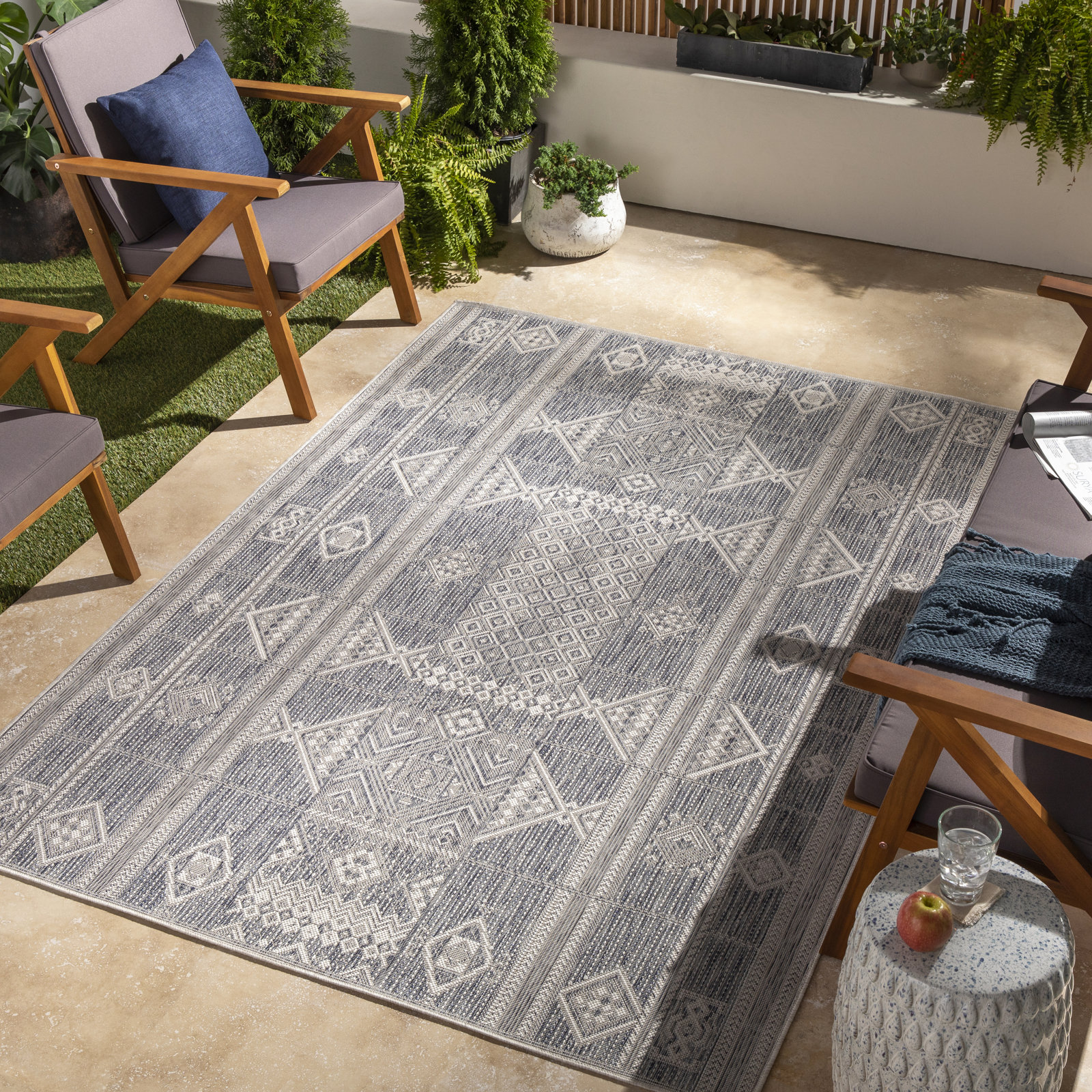 Bronwyn Area Rug TRG2305, Rectangle 5'3" x 7'