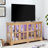 Antique Inspired Display With Acrylic Backing And Stable Support Gorgeous Showcase Cabinet Remote Control Led Function