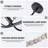 Resha 8-Light Dimmable Wagon Wheel Chandelier-243846374-243846369