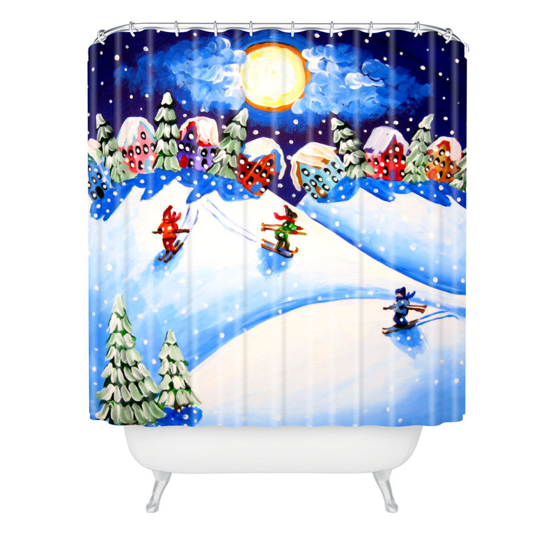 Faustine Floral Shower Curtain