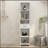 Versatile Double Door Slim Floor Standing Cabinet For Various Spaces