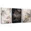 Ensemble de 3 impressions rétro sur toile botanique squelette transparent-311350799