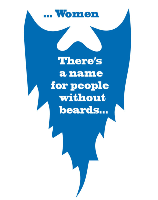 Décalcomanie murale personnes sans beards quot, H 24 po x l 13 po x P 0,01 po, Bleu azur