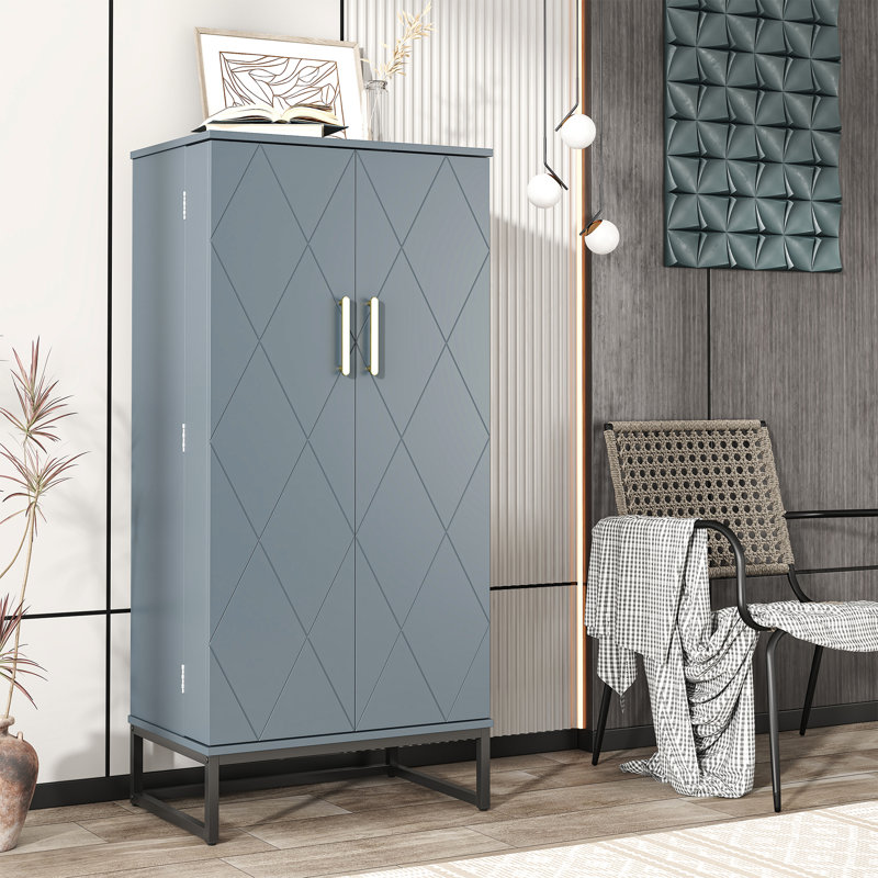 Lisbed 51'' Kitchen Pantry, Gray