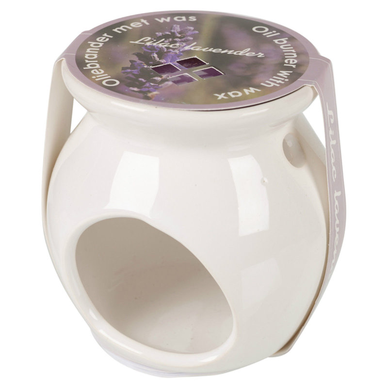 Concrete / Cement Tealight Holder, Lilac Lavender