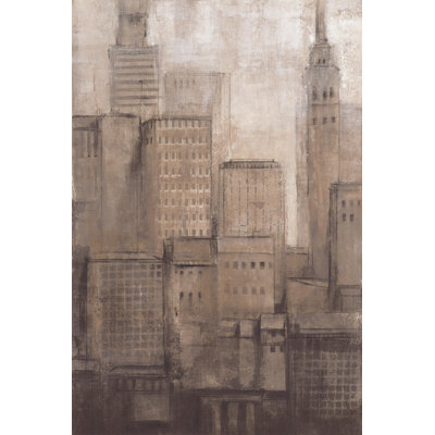 Steel Sculptures I by Timothy O' Toole - Wrapped Canvas Print