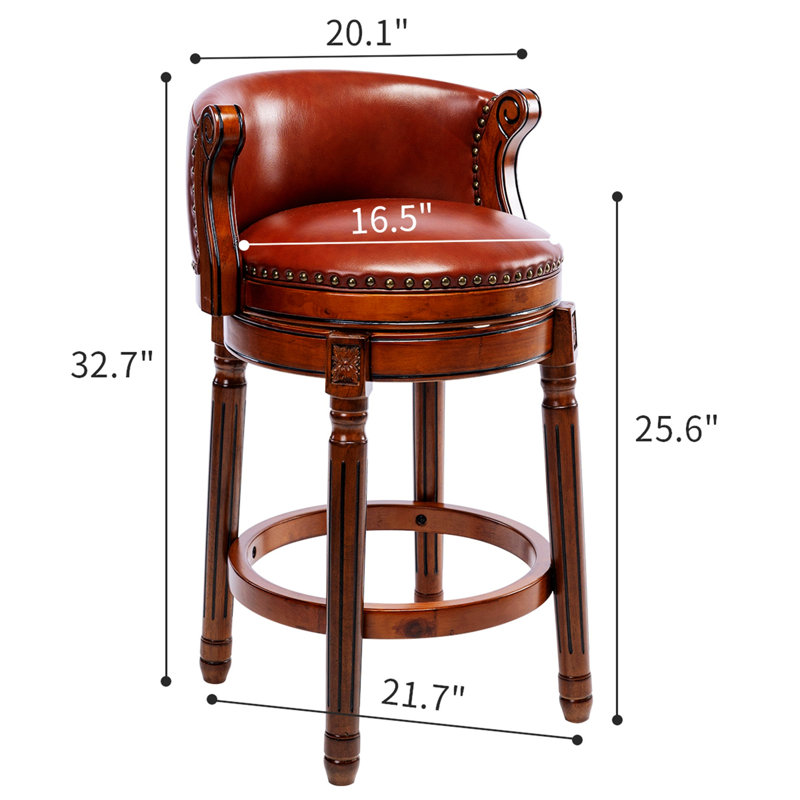 Tabouret de comptoir Aubai