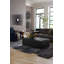 Slice Teak Coffee Table, Rectangle, Black