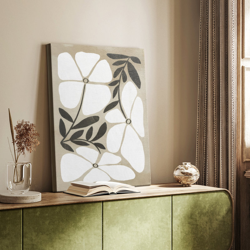 Melty Blooms I - galerie sur mesure, H 36 po x l 24 po
