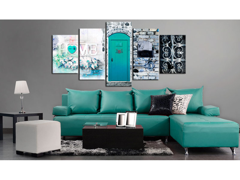 No Frame Print on Canvas, 100 cm H x 50 cm W