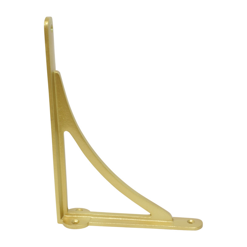 Support de tablette moderne et élégant BK-IR8207, H 7 po x l 0,9 po x P 10 po, Doré