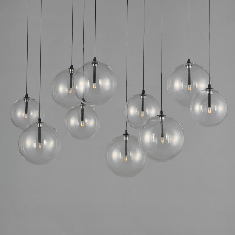 Global-Multi-Light Pendant, Black