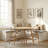 L-Shaped Storage Bench With Cushion, Corner Bench Seating For Dining Room, Kitchen, Entryway, White-1204011068-1204011070