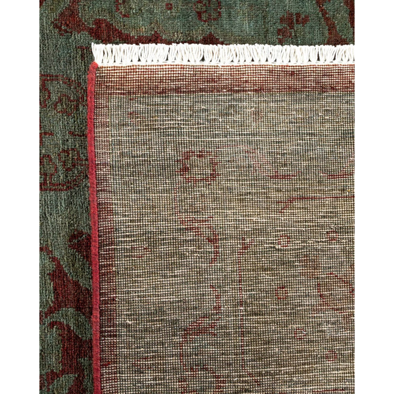 Tapis unique gris de 9 pi x 12 pi 6 po xinran