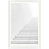 White Washed Stairs 2 A Photographic Print